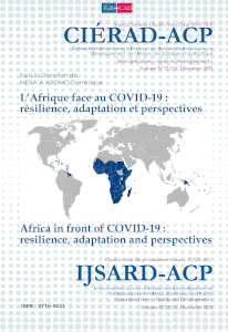 CIERAD-ACP, Volume N°12 (1)1, Décembre 2021, Série Spécialisée « Santé et Développement »
